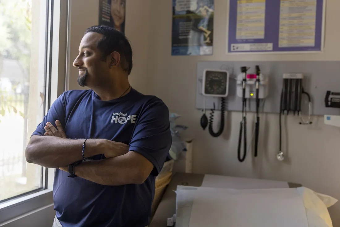 Aftab Ali at Ibn Sina Clinic in Houston