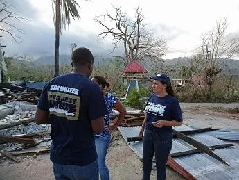 Project HOPE team responding to Haiti hurricane relief
